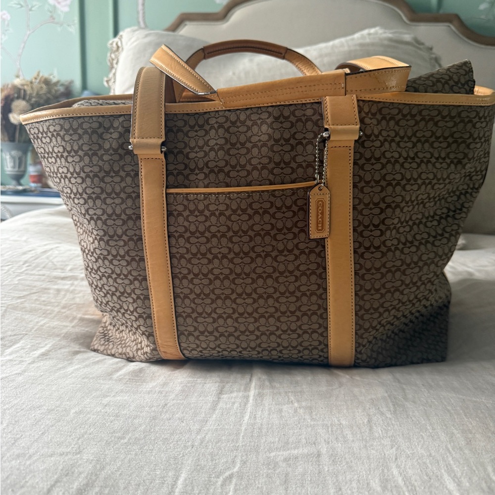 Huge Classic Coach Tote